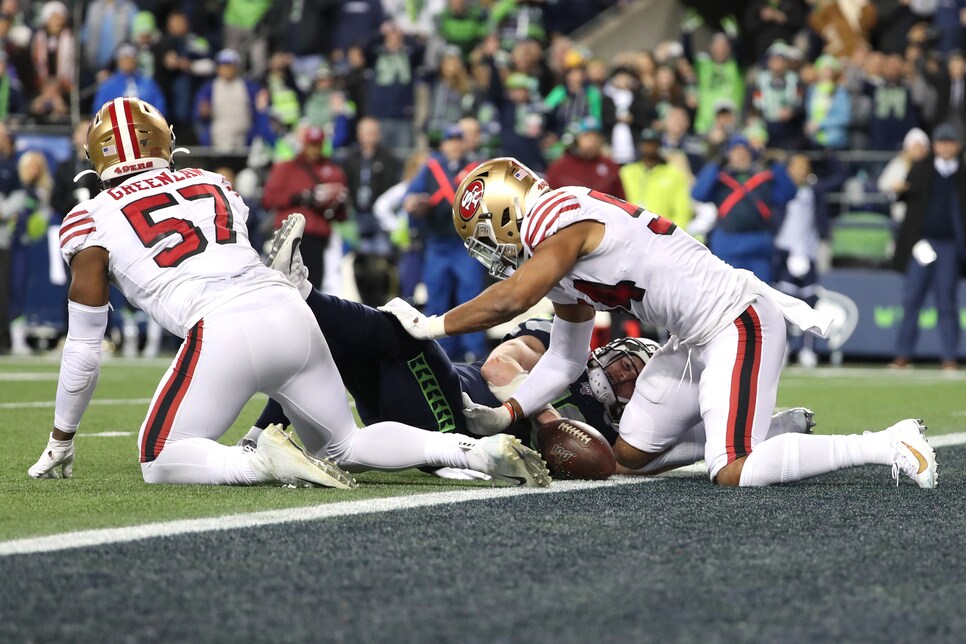 49ers-Seahawks and the NFC playoff picture came down to a literal inch 