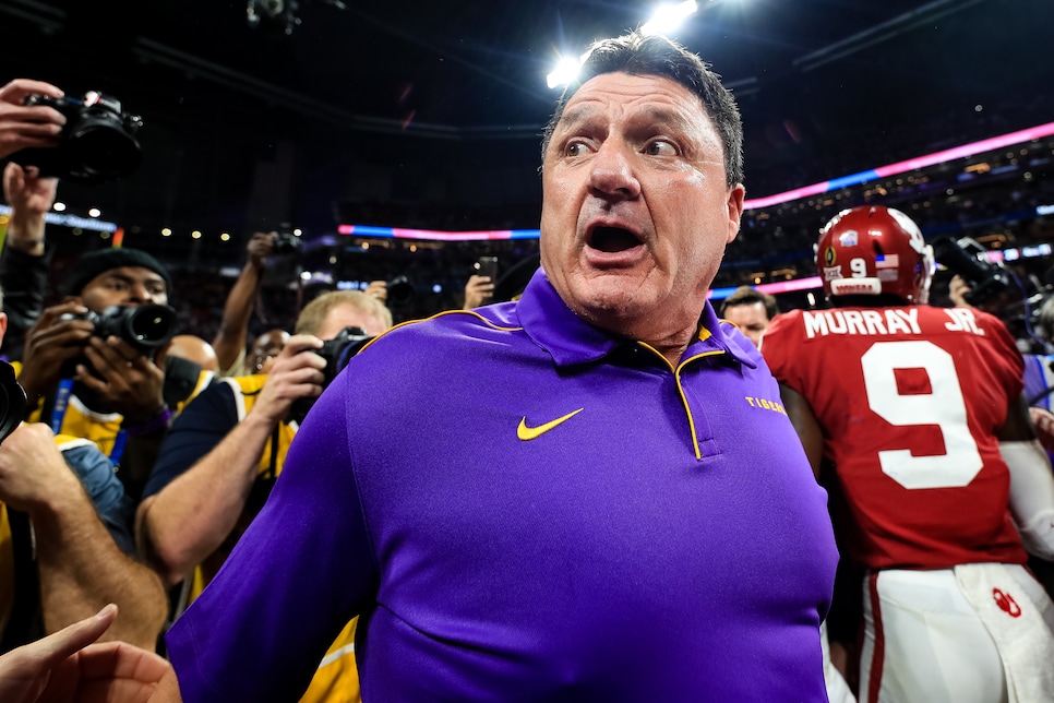 College Football Playoff Semifinal at the Chick-fil-A Peach Bowl - LSU v Oklahoma