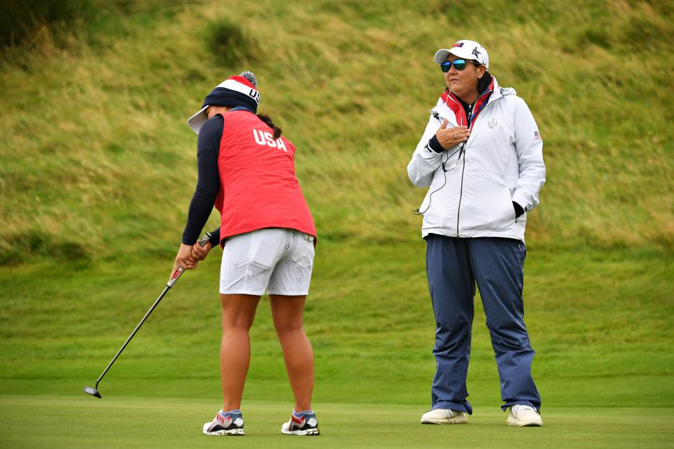 pat hurst The Solheim Cup - Preview Day 4