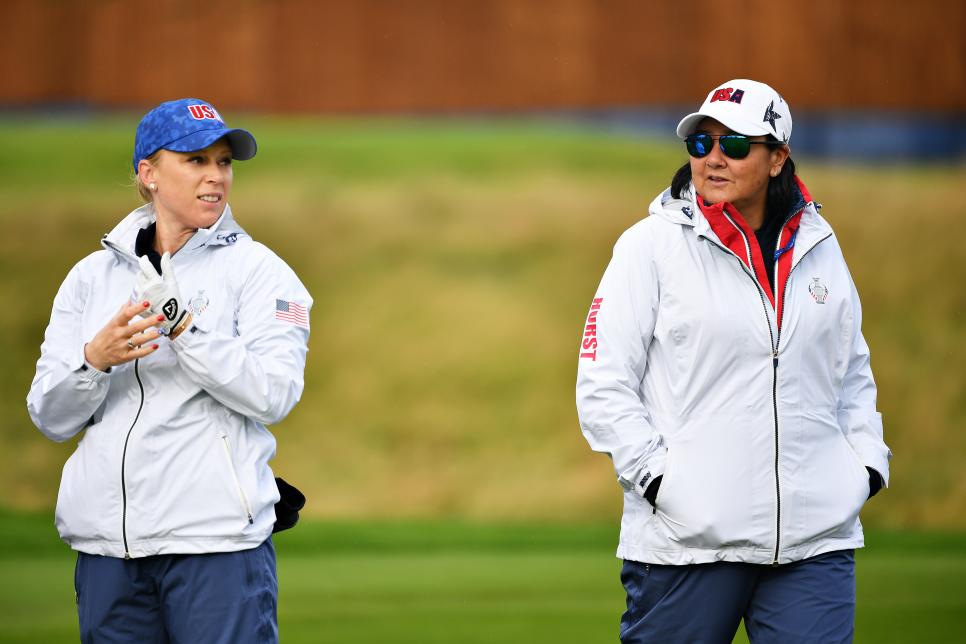 pat hurst The Solheim Cup - Preview Day 4