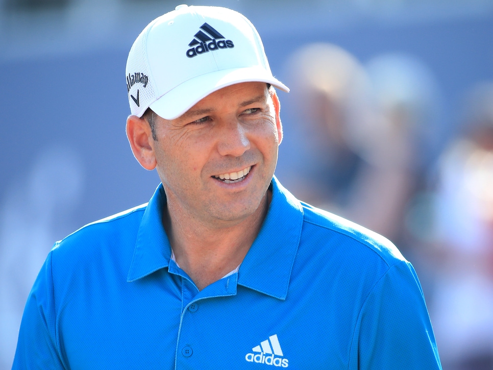 sergio garcia's hat