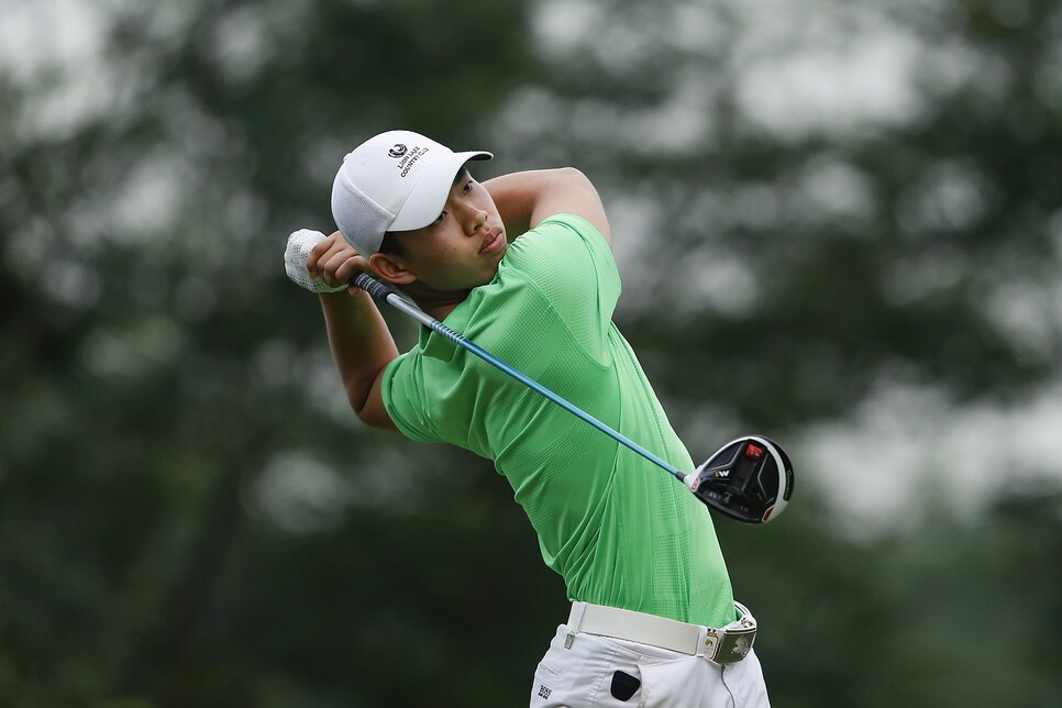 Youngest player in Masters history earns card on PGA Tour's China