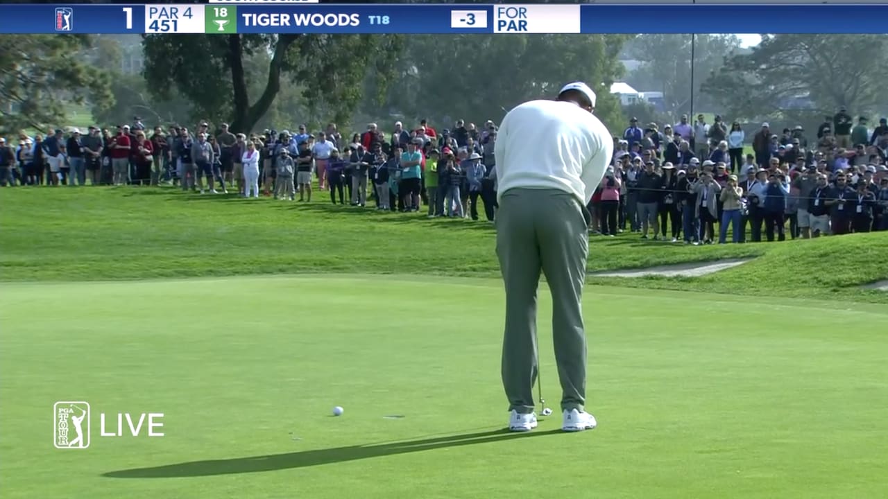 Tiger Woods' nightmarish history on Torrey Pines' 1st hole continues ...