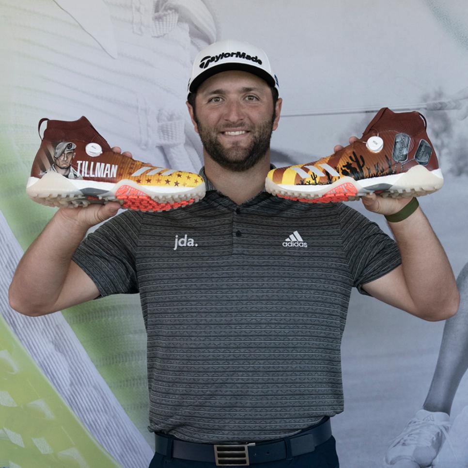 Jon Rahm is paying homage to Pat Tillman and Kobe Bryant with