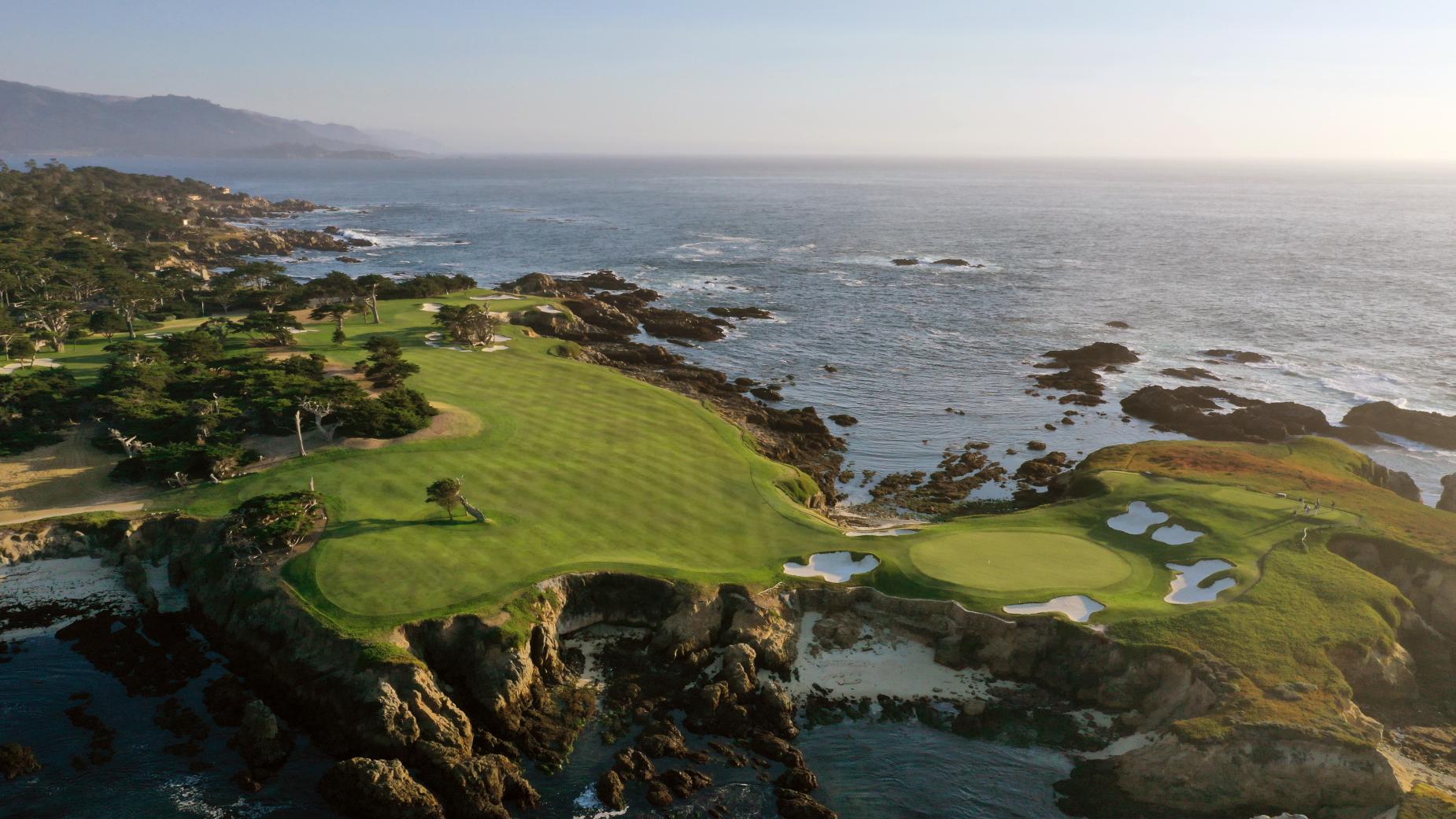 Cypress Point like you've never seen it Exclusive drone footage of all