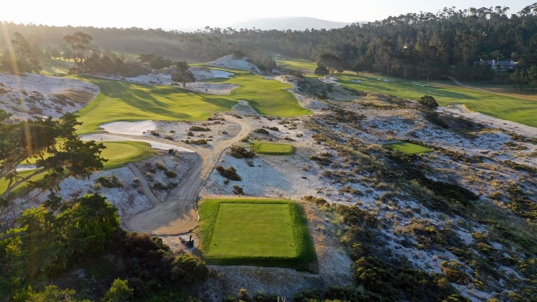 Cypress Point like you've never seen it Exclusive drone footage of all