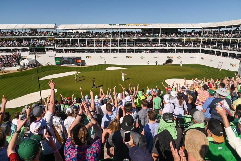 What the (partial) return of fans means at the Waste Management Phoenix Open  | Golf News and Tour Information | GolfDigest.com
