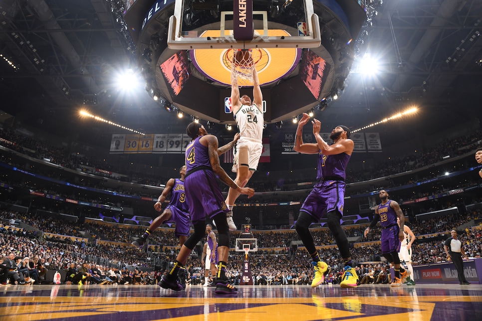 Milwaukee Bucks v Los Angeles Lakers