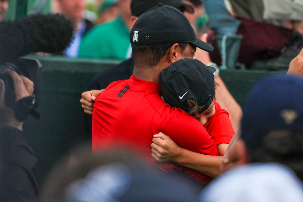 Tiger Woods says best part of 2019 Masters win remains celebrating with his kids Golf News and Tour Information Golf Digest