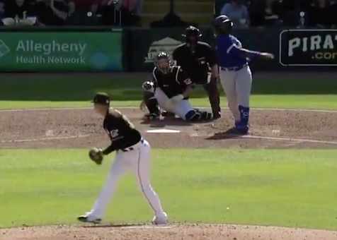 If this Vladimir Guerrero Jr. BOMB doesn't get you excited for baseball, you are dead inside