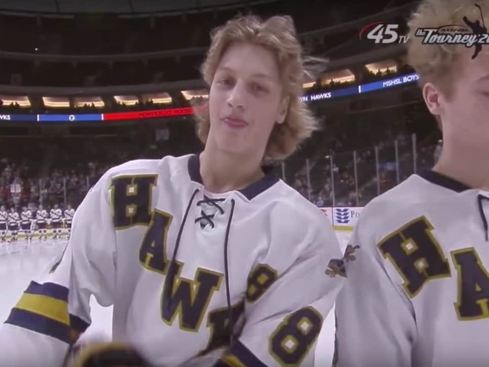 happy gilmore hockey hair