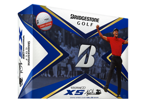 Tiger Woods started the year with a new Bridgestone golf ball. Now you can play it