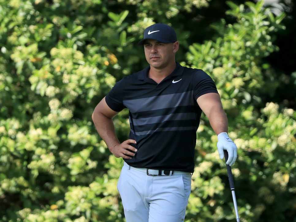 brooks koepka tee time today