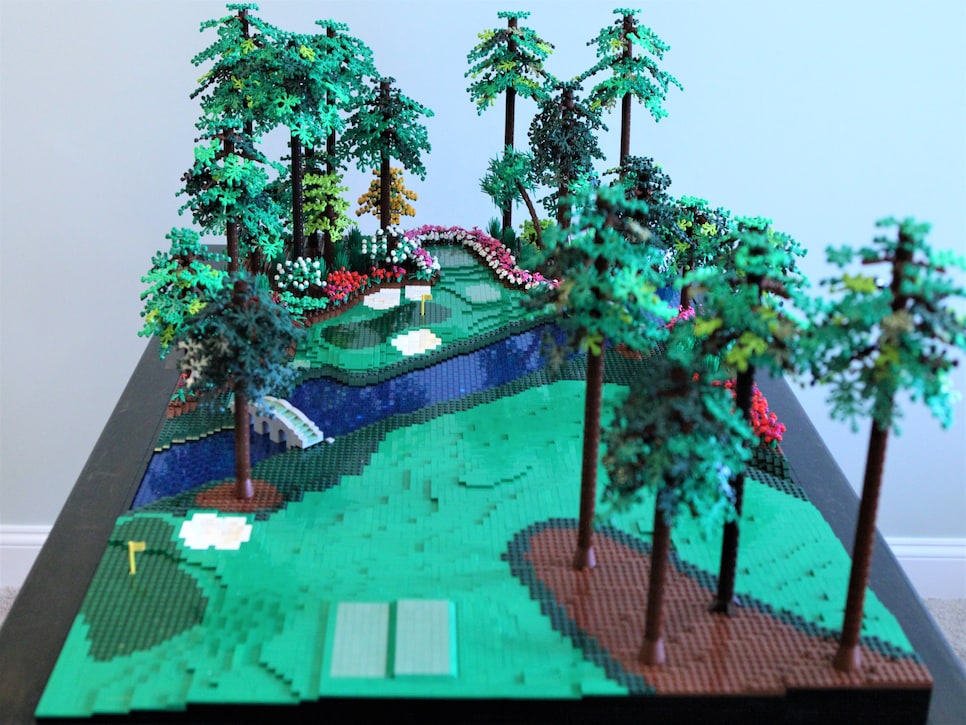 This LEGO replica of Augusta National s 12th hole is one of the