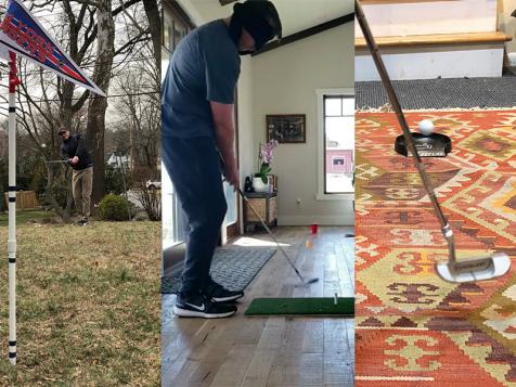 How creative is your quarantine golf setup? We want to feature the best