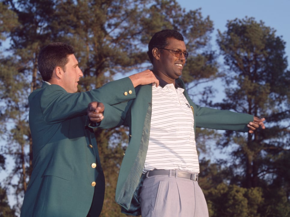 Vijay Singh Wins The US Masters Golf Tournament