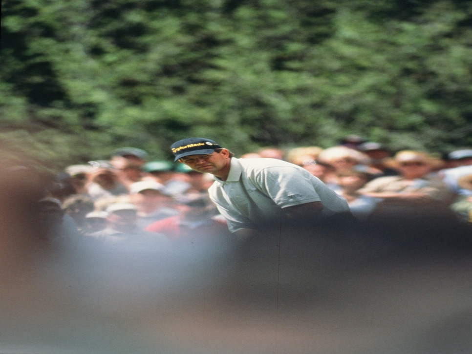 Retief Goosen During The 2002 Masters Tournament