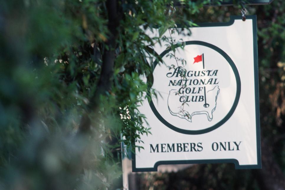 General View Of The Front Gate Of The Augusta National Golf Club At The 1978 Masters Tournament  (Photo by Augusta National/Getty Images)