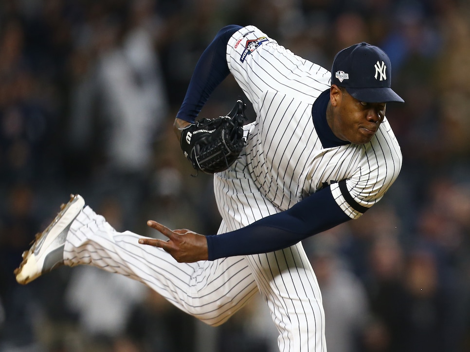 Yankees' Aroldis Chapman doesn't allow run in rehab outing