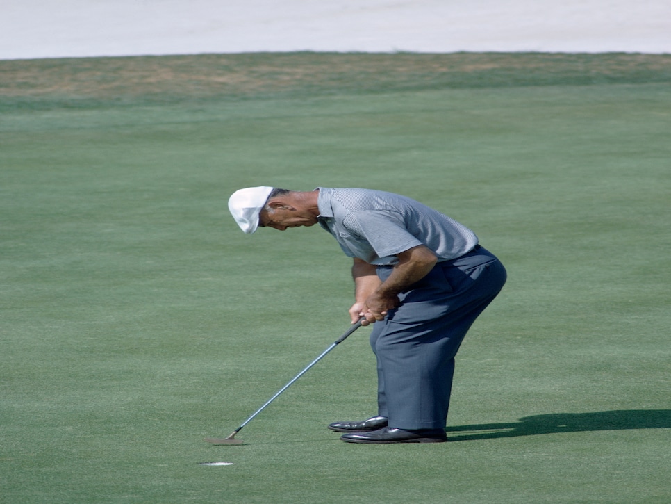 Ben Hogan During The US Masters Golf Tournament