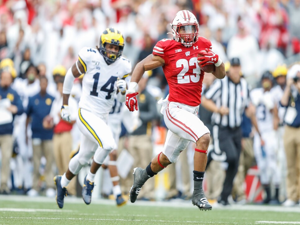 COLLEGE FOOTBALL: SEP 21 Michigan at Wisconsin