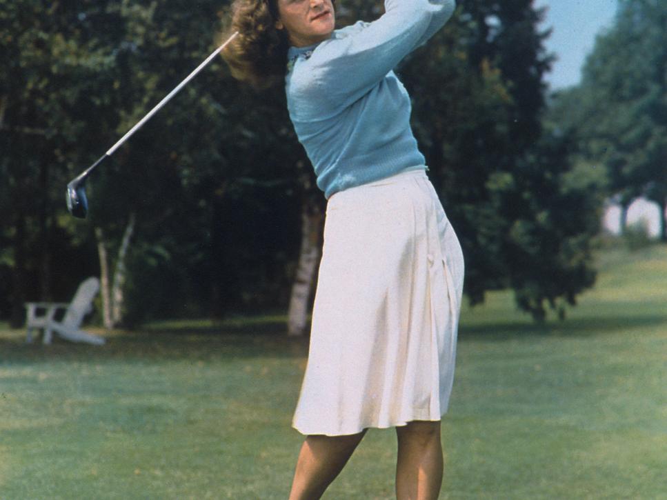 Golfer Mildred (Babe) Didrikson Zaharias.