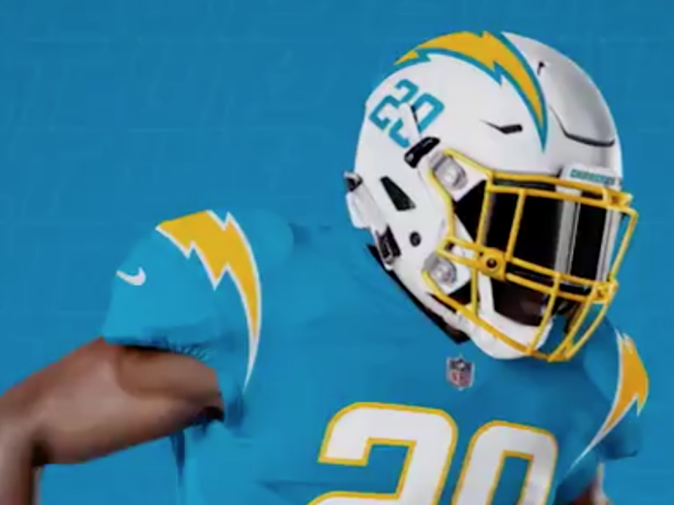 2020 Chargers uniform reveal