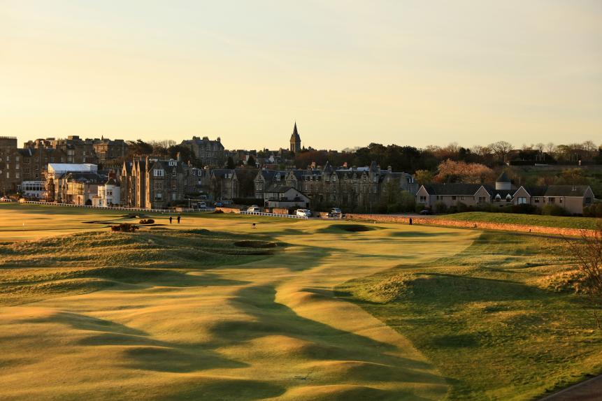 3. (9) The Old Course at St Andrews