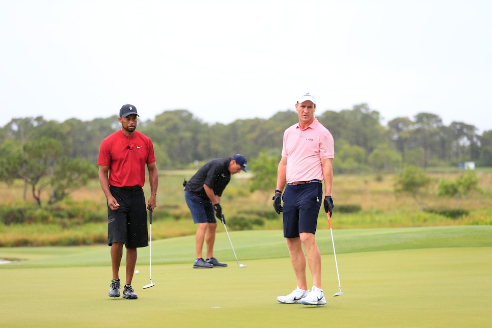 Tiger Woods, Phil Mickelson, Tom Brady, Peyton Manning draw record golf  ratings