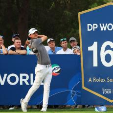 DUBAI, UNITED ARAB EMIRATES - NOVEMBER 21: Bernd Wiesberger of Austria tees off on the 16th hole during Day One of the DP World Tour Championship Dubai at Jumeirah Golf Estates on November 21, 2019 in Dubai, United Arab Emirates. (Photo by Andrew Redington/Getty Images)