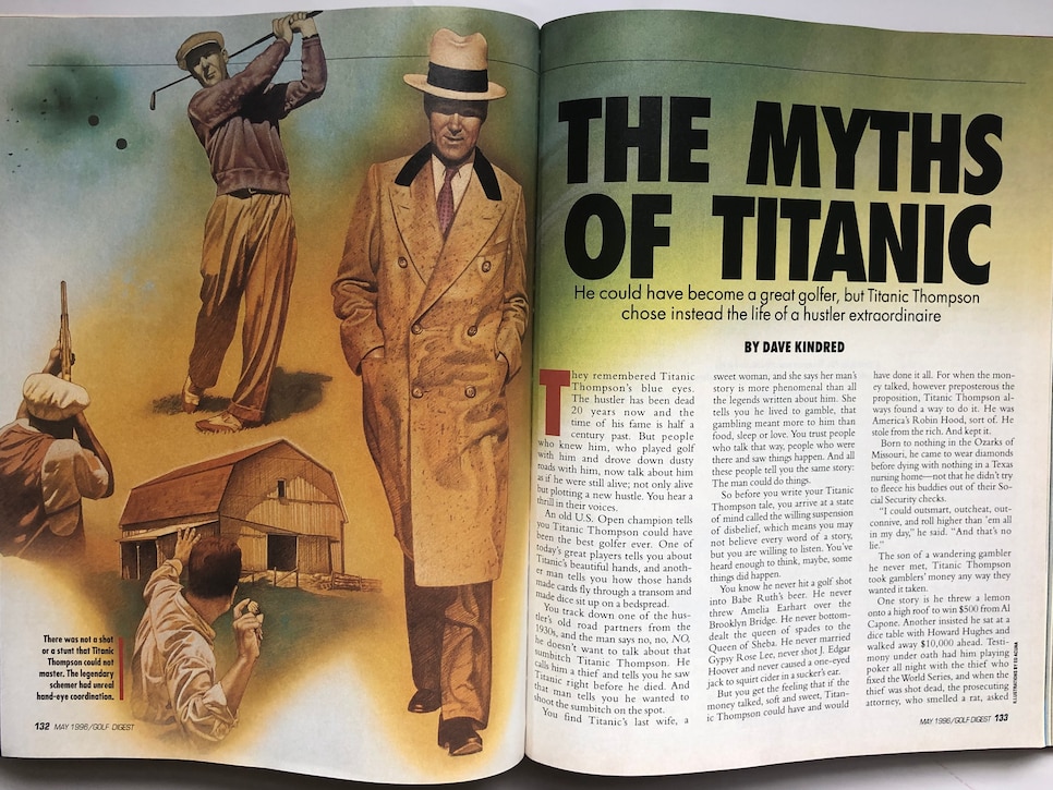 for mig Phobia lige Golf's killer gambler: The legend of Titanic Thompson | Golf News and Tour  Information | GolfDigest.com