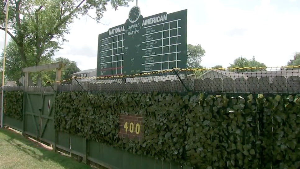 Wrigley replica turns 'Field of Dreams' into reality in Freeport, Illinois  - ABC7 New York