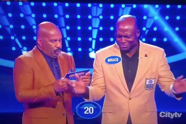 Watch: Buffalo Bills Legend Bruce Smith Goes Viral On Family Feud