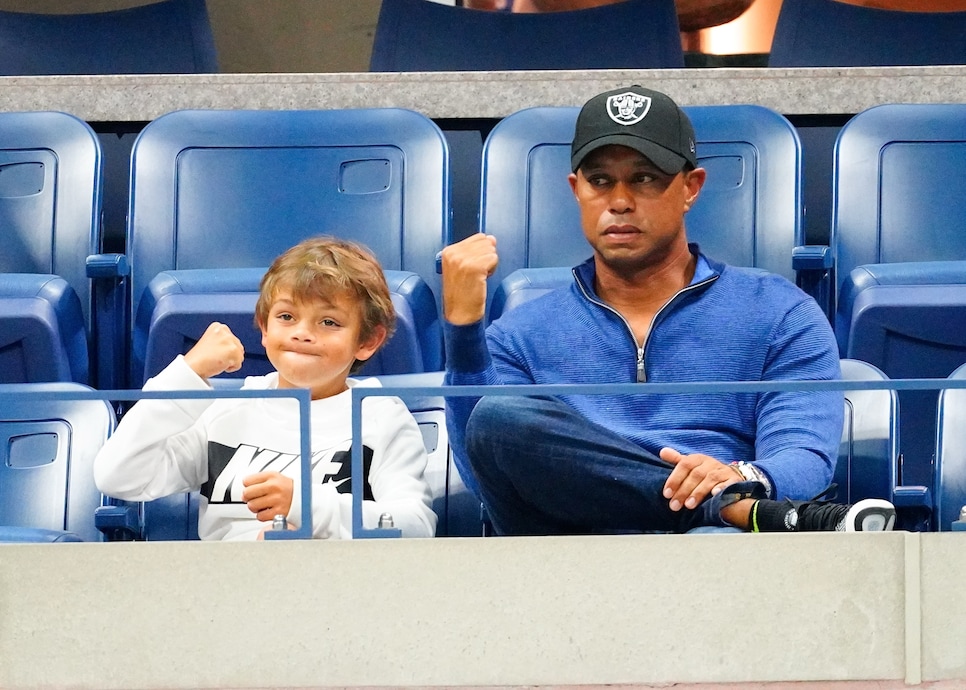 Tiger Woods Says His Son Charlie S Chance At Breaking Dad S Records Depends On How Bad He Wants It Golf News And Tour Information Golfdigest Com