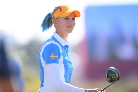 How an up-and-coming LPGA star embraced the challenges of learning the game in Sweden