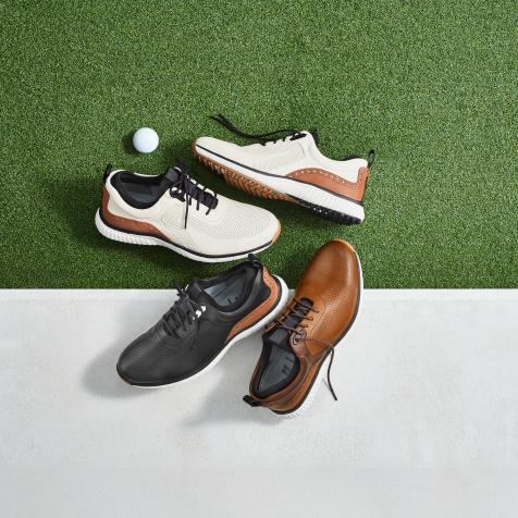 This upscale shoe company that once sponsored Arnold Palmer has returned to golf