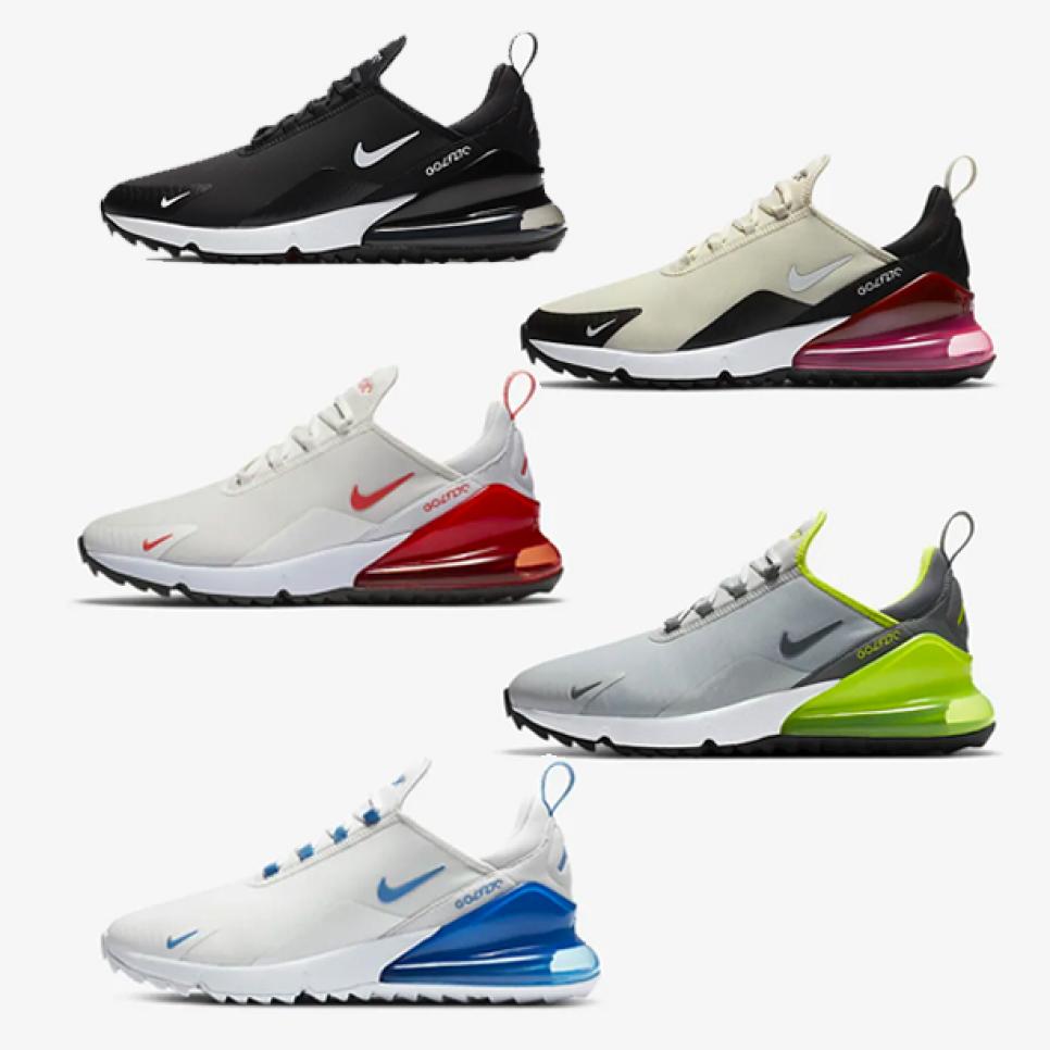 Elección paquete Confundir The Nike Air Max 270 Golf Shoes are finally here | Golf Equipment: Clubs,  Balls, Bags | Golf Digest