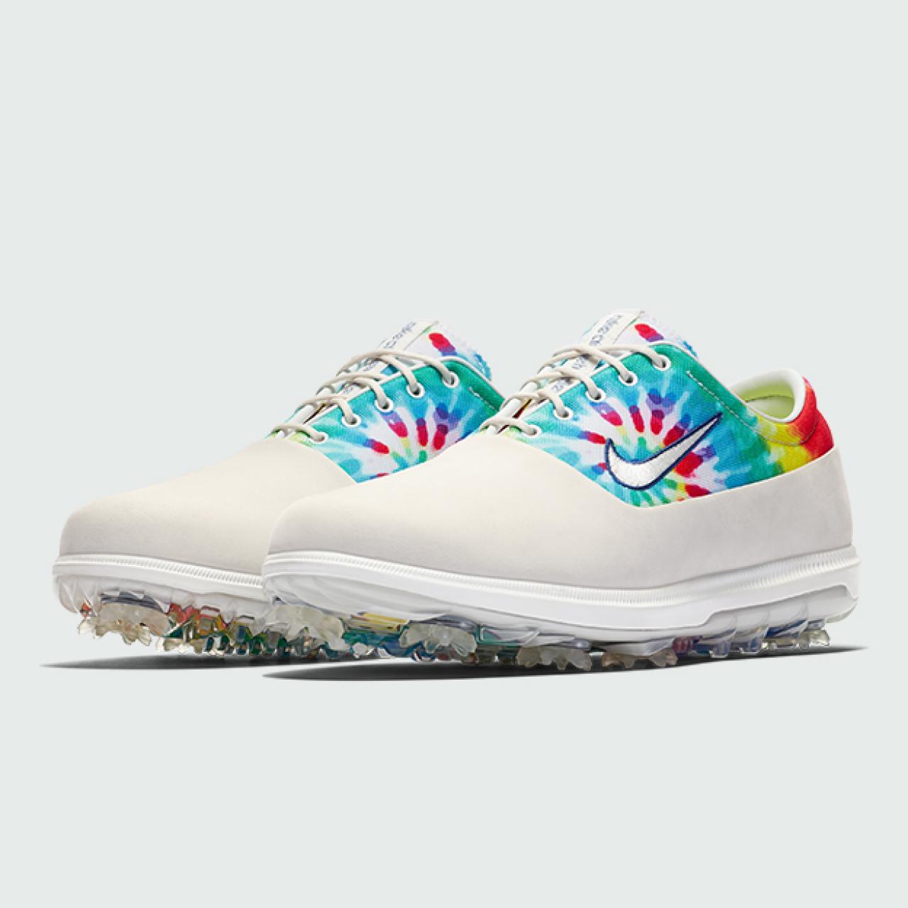 colorful nike golf shoes