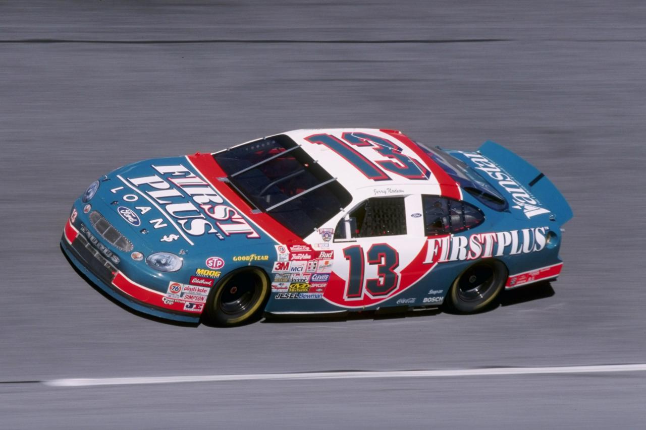 The 1998 Dolphins-themed, Marino-owned throwback car that ran in NASCAR  today. Ended up with a solid top 20 finish. I never saw it back then so it  was cool to get to