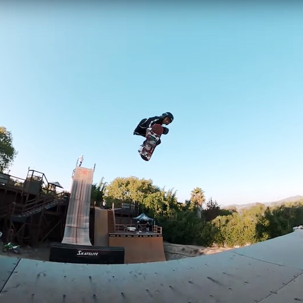 Tony Hawk Teaching 12 Year Old Sky Brown How To Skate The Mega Ramp Is Your Feel Good But Very Scary Video Of The Week This Is The Loop Golfdigest Com