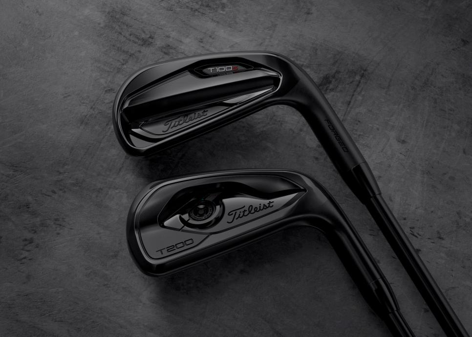 Titleist offers T100•S, T200 irons in 'stunning' allblack finish