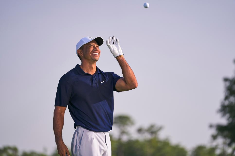 /content/dam/images/golfdigest/fullset/2020/08/Tiger-Woods-My-Game-Throwing-Ball-Smiling.JPG