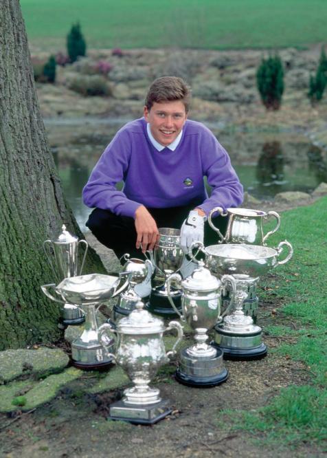 'For a time, I was beating Lee Westwood and every junior in England'