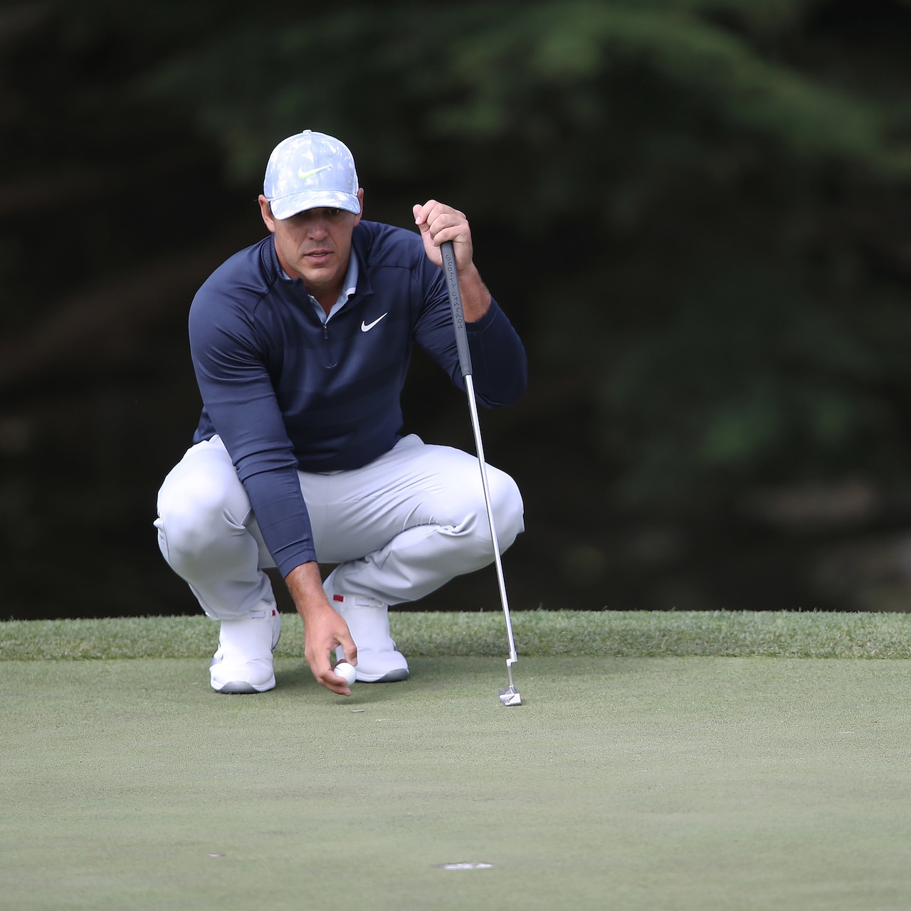 brooks koepka nike hat today