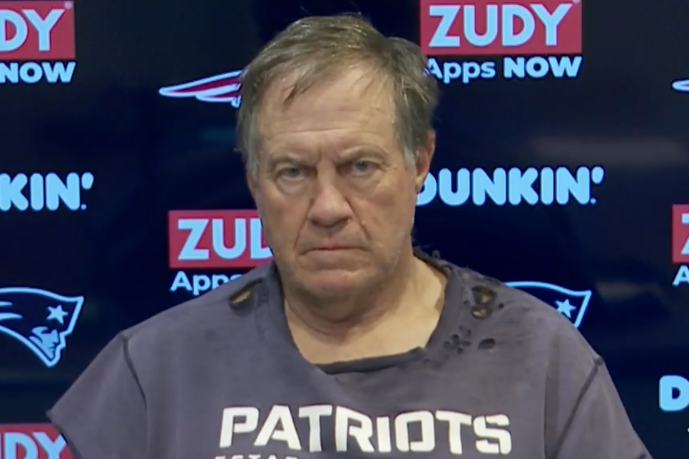 We have reached the zenith of Bill Belichick press conference fashion |  This is the Loop | GolfDigest.com