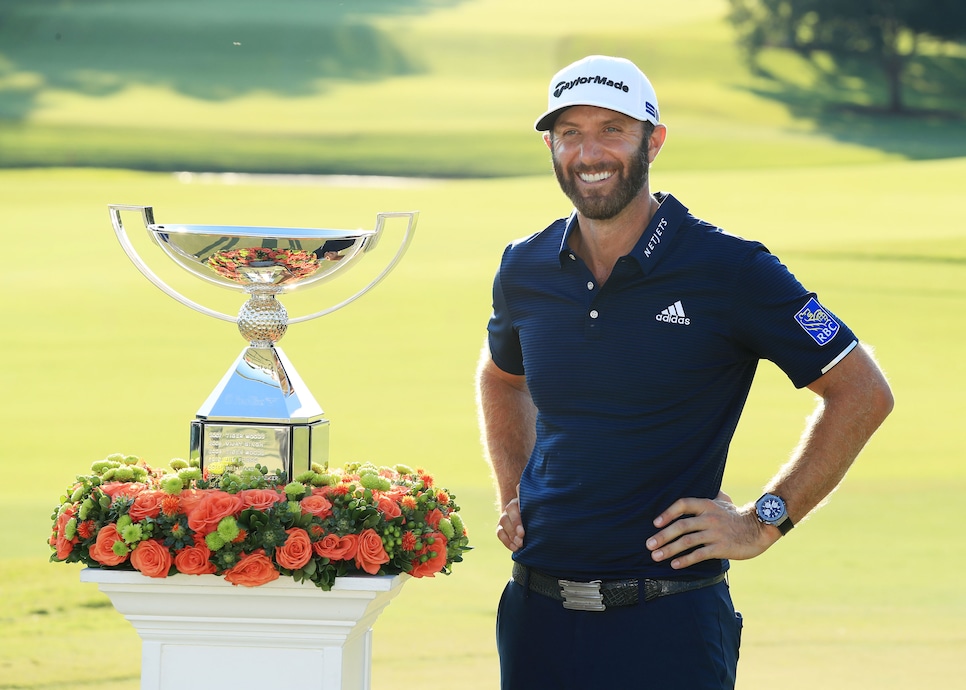 This might be the most hardtobelieve stat from Dustin Johnson's FedEx