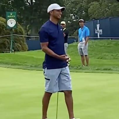 U S Open 2020 Tiger Woods Arrives Early At Winged Foot Plays Sunday Practice Round Golf News And Tour Information Golfdigest Com
