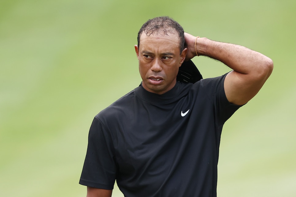 Tiger Woods just recorded a statistical first that he definitely won't