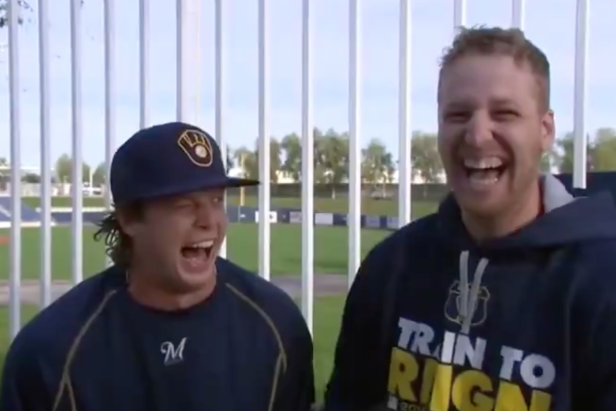 World Series hero Brett Phillips has an unbelievably funny laugh