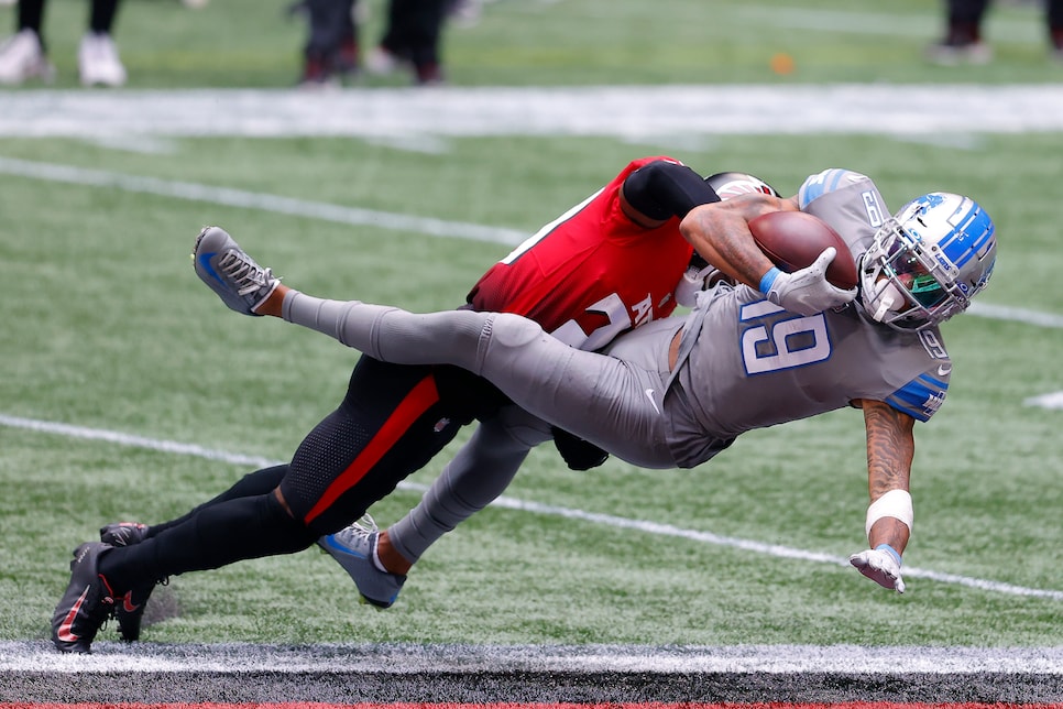 Detroit Lions' confident WR Kenny Golladay lets his play do talking